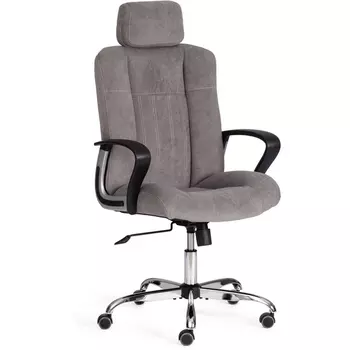 Компьютерное кресло игровое Tetchair OXFORD (Флок/Серый)