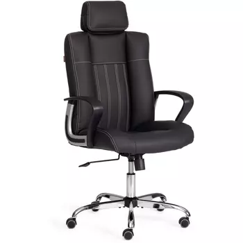 Компьютерное кресло игровое Tetchair OXFORD (Исскуственая кожа/Черный)