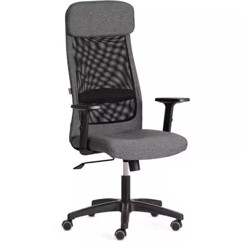 Компьютерное кресло игровое Tetchair PROFIT PLT (Ткань/Серый,Черный) 20614