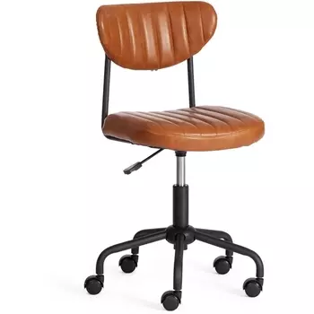 Компьютерное кресло игровое Tetchair SLIM (Исскуственная кожа/Коричневый) 20198