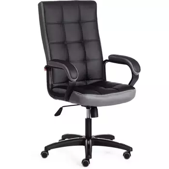 Компьютерное кресло игровое Tetchair TRENDY (22) (Исскуственная кожа,Ткань/Черный,Серый) 19515