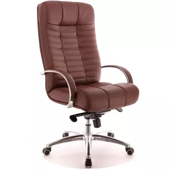 Компьютерное кресло кожа коричневый Everprof EP-Atlant M al eco brown