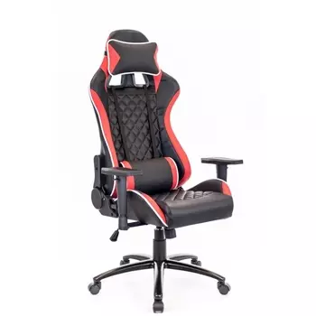 Компьютерное кресло S11 экокожа красный Everprof EP-lotus eco black/red