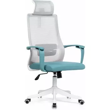 Компьютерное кресло More (More gray / blue / white) Woodville арт.15798