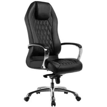 Компьютерное кресло Woodville Damian black / satin chrome 15430