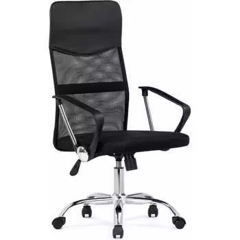 Компьютерное кресло Woodville Arano 1 black / chrome (Металл, Сетка/Хром, Черный/Черный, Хром) арт.15815