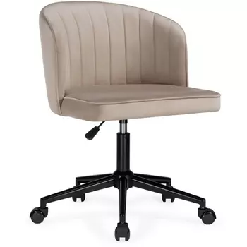 Компьютерное кресло Woodville Дэни бежевый / черный 560015