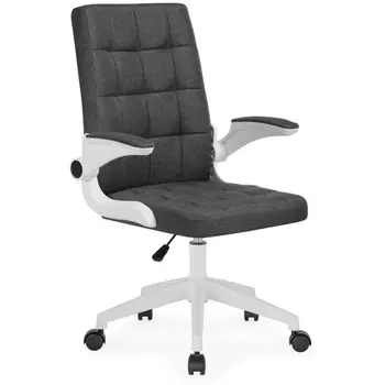 Компьютерное кресло Woodville Elga dark gray / white 15609