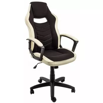 Компьютерное кресло Woodville Gamer черное / бежевое 1861