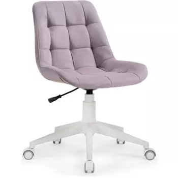 Компьютерное кресло Woodville Келми 1 светло-лиловый / белый 518293