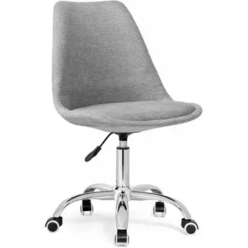 Компьютерное кресло Woodville Kolin gray / chrome (Ткань) арт.15789