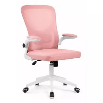 Компьютерное кресло Woodville Konfi pink / white 15331
