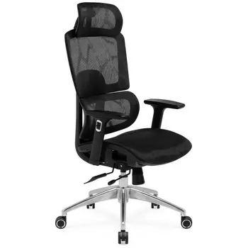 Компьютерное кресло Woodville Olimpus black / chrome 15624