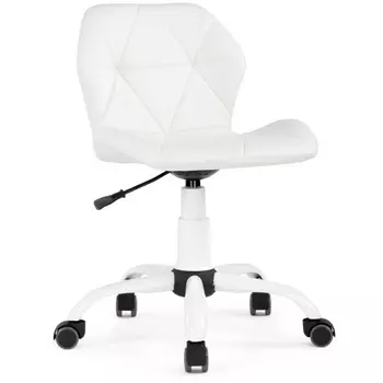 Компьютерное кресло Woodville Вальд экокожа белая 464247
