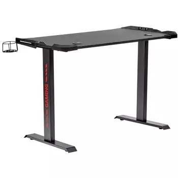 Компьютерный стол 120х60х75 с подсветкой, подстаканником, крючком для наушников Bradex Home EPIC FR 0683