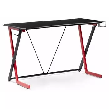 Компьютерный стол Woodville Kolman black / red 11972
