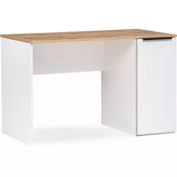 Компьютерный стол Notta Энтони 120х60х77 дуб вотан / белый (ЛДСП/Белый, /Белый) арт.610757