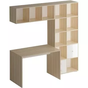 Компьютерный стол Play ОГОГО Обстановочка! (ЛДСП/Белый) арт.334583