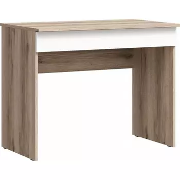 Компьютерный стол Woodville Кинд СТ-01 белый / дуб делано (ЛДСП) арт.586730