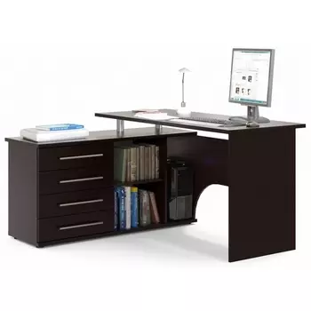 Компьютерный стол Woodville КСТ-109Л венге 18228