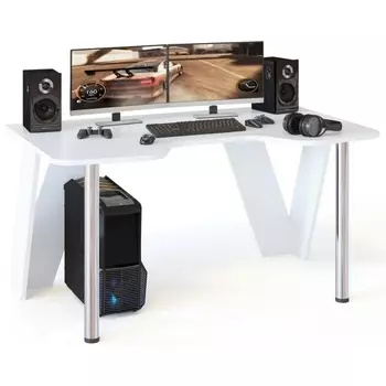 Компьютерный стол Woodville КСТ-116 белый 287120