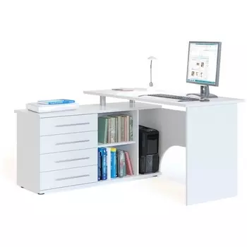 Компьютерный стол Woodville с тумбой КСТ-109 тумба слева 18212