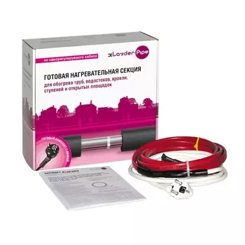 Комплект для обогрева труб с защитным экраном xLayder EHL-16CR-8, Вт/ пог. м, м Caleo Pipe EHL-16CR EHL-16CR-8