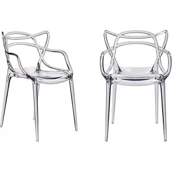 Комплект из 2-х стульев Bradex Home Masters прозрачный (FR 0704П)