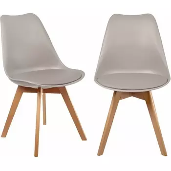 Комплект из 2-х стульев Bradex Home Eames Bon латте (FR 0216P)