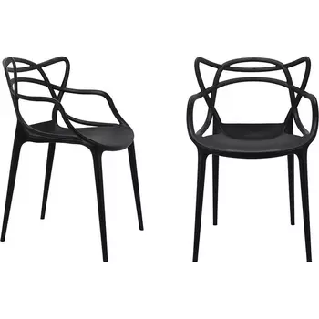 Комплект из 2-х стульев Bradex Home Masters черный (FR 0134P)