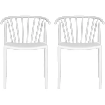 Комплект из 2-х стульев Bradexhome Venice белый