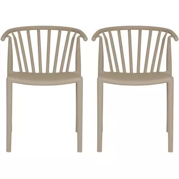 Комплект из 2-х стульев Bradexhome Venice капучино