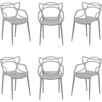Комплект из 6-ти стульев Bradex Home Masters серый (FR 0133S)