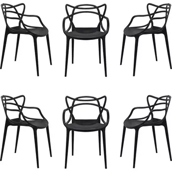 Комплект из 6-ти стульев Bradex Home Masters черный (FR 0134S)