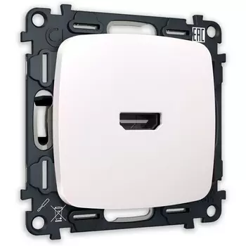 Комплект механизма Ambrella Volt розетки HDMI 2.0 OMEGA MO214010 Жемчуг 40V/500mA 2.0GHz 5-18Gbit/s QUANT