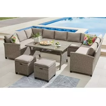 Комплект плетеной мебели Afina AFM-370B Beige