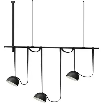 Комплект ременной трековой системы Kink Light Сатори 6426-1K,19 черный Led 3*15W