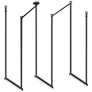 Комплект ременной трековой системы Kink Light Сатори 6421-1K,19 черный Led 3*15W