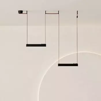 Комплект ременной трековой системы LED Belty, светодиодные, с пультом управления, с регулировкой цветовой температуры 48V 12W Denkirs Belty SET DK55SET23-01-BR (Умный дом)