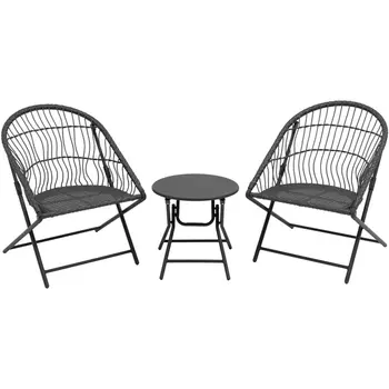 Комплект складной мебели для сада Stool Group Soley зелёный арт.УТ000039925