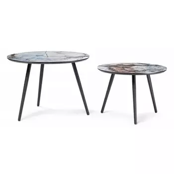 Комплект столиков Woodville Ватсония магеллан / черный 500009