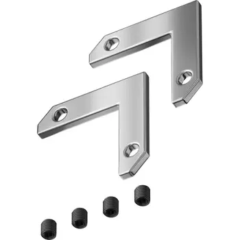 Комплект уголков 90° горизонтальных (2 соединителя + 4 винта) для профиля TRA034MP-2S-1 (магнитный) Maytoni Technical TRA034CL-MP-1