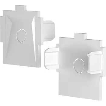 Комплект заглушек к встраиваемому шинопроводу Radity 2шт Maytoni Accessories for tracks Radity TRA084EC-12W