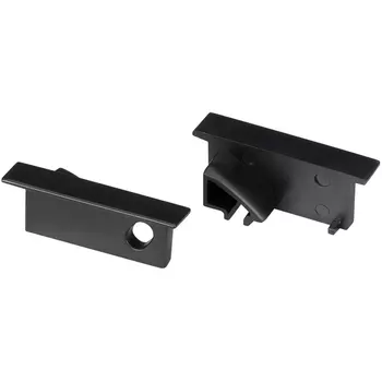 Комплект заглушек SL-BEVEL-W21-F BLACK (Arlight, Пластик) 049157