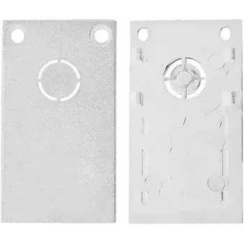 Комплект заглушек торцевых для накладного шинопровода iLedex Vision48/22 END CAP 4822-025-WH (2 шт)