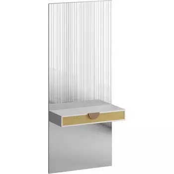 Композиция Bionica 1 ОГОГО Обстановочка! (ЛДСП,Зеркало/Серый,Светло-коричневый) арт.891200