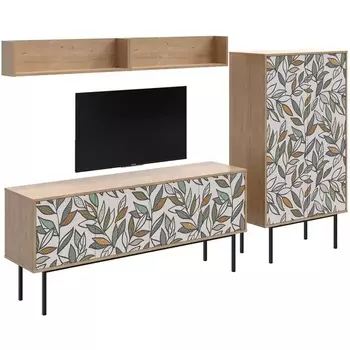 Композиция Boho Color 6 ОГОГО (арт.599601), (ЛДСП/Дуб Корбридж) ОГОГО Обстановочка!