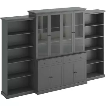 Композиция Caprio g1 ОГОГО (арт.463411), (ЛДСП/Серый) ОГОГО Обстановочка!