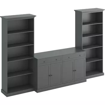 Композиция Caprio g3 ОГОГО (арт.463405), (ЛДСП/Серый) ОГОГО Обстановочка!