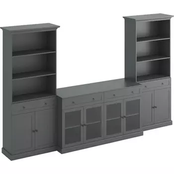 Композиция Caprio g4 ОГОГО (арт.463409), (ЛДСП/Серый) ОГОГО Обстановочка!